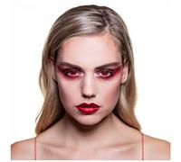 Boland - 40003 - Lenti a contatto colorate 3 mesi, Diavolo, Rosse, Senza ricetta, Lenti mensili, 2 pezzi