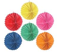 Boland 42036 - Lanterne di Carta Monocromatica, 12 Pezzi, Dimensioni 22 cm, 6 Colori Assortiti