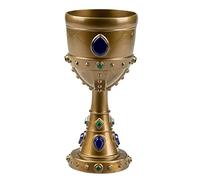 Boland 44042 - Calice Arthur, dimensioni circa 18 cm, capacità 25 cl, coppa nobile, re, carnevale, halloween, festa in maschera, festa a tema, travestimento