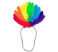 Boland 44636 - Tiara arcobaleno Pride, Progress, LGBTQ, copricapo, accessorio per costumi per CSD, carnevale e feste a tema