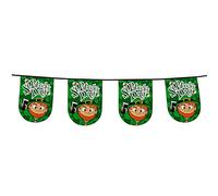 Boland 44901 - Collana con bandierine St Patrick's Day, colore: Verde