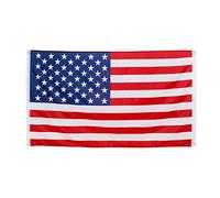 Boland 44952 - Bandiera USA, dimensioni 90 x 150 cm, stelle e strisce, America, decorazione per feste di carnevale, feste a tema o mondiali di calcio