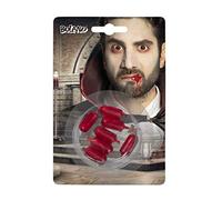 Boland 45166 - Capsule di Sangue teatrale, 7 Pezzi, Sangue Artificiale, Polvere di Sangue, Gelatina, Horror, Halloween