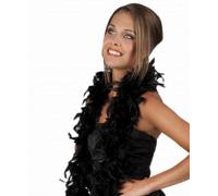 Boland 50 grammi boa di piume, nero 1.80 m