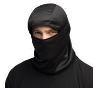 Boland - 50429 - Cappuccio ninja nero, cuffia da guerriero per costumi, carnevale, feste a tema e Halloween