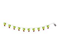 Boland 52157 - Catena Luminosa a LED con Palme, Lunghezza 140 cm, Tipo di Batteria 2 x AA, Decorazione, Carnevale, Tema, Giardino, Feste estive, Colore Verde, Large