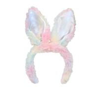 Boland 52372 - Cerchietto LED Tiara Bunny, peluche con luce e orecchie, accessori luminosi per carnevale e feste a tema, costume da coniglio