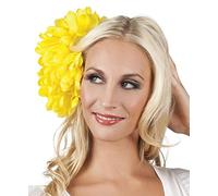 Boland 52450 - Accessorio per capelli Dahlia, giallo