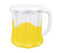 Boland 54229 - Boccale di birra gonfiabile, dispenser per bevande, decorazione per feste in piscina, feste estive e feste a tema