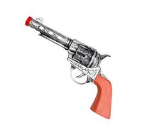 Boland 54338 - Pistola in Parallelo Sheriff, 20 cm, Argento/Marrone