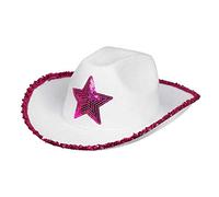 Boland- Hut Cappello per Adulti, Rosa-Bianco, Taglia unica, 54376