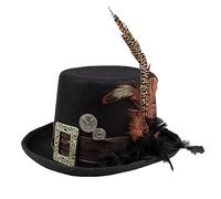 Boland-10117558 Steampunk Cappello per Adulti, Nero, Taglia unica, 54501
