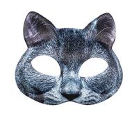 Boland - 56740 - Maschera per gli occhi gatto, maschera animale, maschera per costumi, carnevale, feste a tema e Halloween