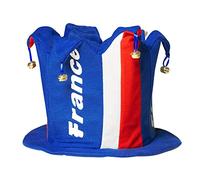 Boland 62023 - Cappello Francia in peluche, Cappello Francia, accessorio per feste a tema e carnevale, accessorio per costumi di carnevale o per un costume da fan.