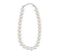 Boland 64308 - Collana di perle Marylin, bianco, color crema, accessorio per feste