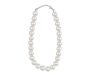 Boland 64308 - Collana di perle Marylin, bianco, color crema, accessorio per feste