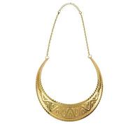 Boland 64423 - Collana Noble of the Nile, collana dorata, Egitto, Cleopatra, bigiotteria, per carnevale