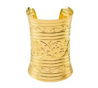 Boland 64464 - Bracciale Tesoro del Nilo, bigiotteria dorata per costumi di carnevale, bracciale per carnevale o festa a tema