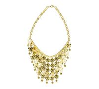 Boland 64476 - Collana Belly-Dance, oro, gioielli alla moda, collana, ballerina della pancia, indovino, accessorio, costume, carnevale, festa a tema