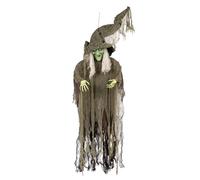 Boland 72002 - Decorazione strega 190 cm per Halloween e feste a tema, decorazione da appendere