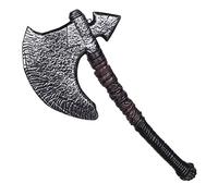 Boland 72274 - Accessorio per costume ascia, lunghezza 46 cm, arma in plastica, imitatore, dungeon master, killer, zombie, accessori, Halloween, carnevale, festa a tema