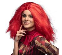 Boland 72282 - Maschera horror con capelli per adulti, maschera per Halloween e Carnevale, accessorio per costumi Mottoparty