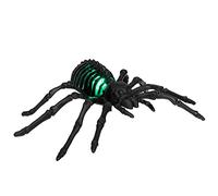 Boland 72421 - Scheletro a LED per ragno, misura 22 cm, in plastica, con batterie, luce LED, Spider, decorazione per Halloween, Carnevale o festa a tema
