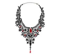 Boland 73129 - Collana Vampiro Gisela, collana per costumi, Halloween e carnevale, strega