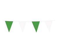 Boland 74728 - Festone con bandierine in plastica, Decorazione da Appendere, per Carnevale, Feste a Tema, Compleanno, Asilo, Discoteca, 10 m