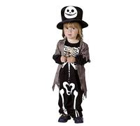 Costume bambino Scheletrino Monello Skully Rascal (Taglia 3-4 anni)