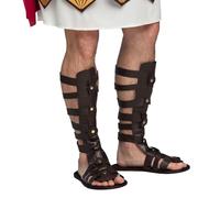 Boland - 81987 - Sandali romani, misura M/L, scarpe per costumi in maschera, accessori, accessori per carnevale o feste a tema