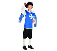 Boland 82145 - Costume da Moschettiere Norbert, Blu