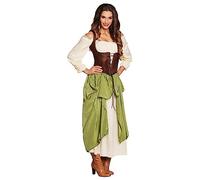 Boland- Costume Adulto, Colore Marrone, Verde, Bianco, 83782