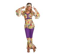 Boland- Altro Hippie Figlia dei Fiori Blossom Woman Costume Donna per Adulti, Multicolore, M, 83841