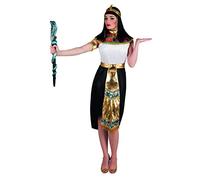 Boland- Regina del Nilo Nefertari Costume Donna, Colore Oro/Bianco/Nero, M, 83803