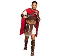 Boland 83806 - Costume da adulto Gladiatore, Uomo, Cesare, Romano, Arena, Lotta, Colloseum, Carnevale, Halloween, Fancy dress, festa a tema, Travestimento, Teatro