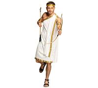 Boland 83808 - Costume da Eros per adulto, taglia M/L, corona di capelli, toga e bracciali, set di costumi, angelo dell'amore, carnevale, motto party
