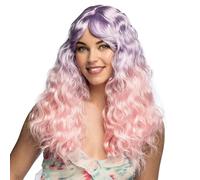 Boland - 85094 - Parrucca per adulti, acconciatura con sfumature di colore in capelli sintetici per festival, carnevale, accessori per costumi di carnevale