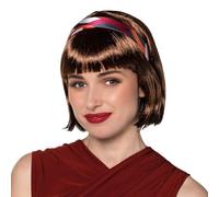 Boland 85101 - Parrucca Pin-up, taglio bob con frangia e fascia, capelli sintetici per Carnevale e cosplay, accessori per costumi di Carnevale
