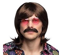 Boland- Fiore Parrucche e parrucchini per Adulti, Castano, Unica, 85722