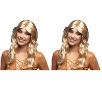 Boland 86172 - Parrucca Boccoli, Bionda (Confezione da 2)