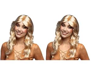 Boland 86172 - Parrucca Boccoli, Bionda (Confezione da 2)