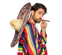 Boland 95413 - Sombrero Enrique, 70 cm, cappello per un costume da Messico, messicano, gaucho, carnevale, vacanza, festa a tema