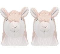 Boland 99908 - Cappello Pecora con peluche, cappello di peluche per costumi, per donna e uomo, costume di carnevale (Confezione da 2)