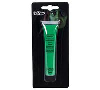 Boland - Aqua cream face paint, contenuto 19 ml in tubetto, pittura per il viso a base d'acqua, festa a tema, carnevale, Halloween, Verde di Halloween