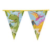 Boland- Bandierine Dino, Colore Verde, 50050