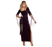 Boland BOL83756 Costume Damigella, Viola-Oro, S/M