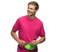 Boland - Borsa da cintura retrò in colori neon, borsa per feste a tema anni '90, marsupio ideale per festival, costumi e vita quotidiana