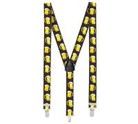 Boland- Bretelle, Tinta Unita, Boccale di Birra, 00652