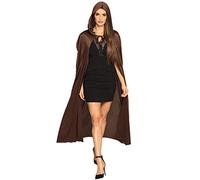 Boland - Cape avec capuche Tissu, 180 cm, 100% polyester, unisexe, sorcière, médiéval, cavalier, vampire, Halloween, costume, carnaval, fête costumée